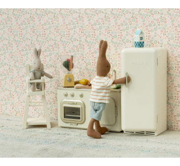 Żółty Blender Kielichowy - Miniature Blender - Akcesoria Dla Lalek - Maileg