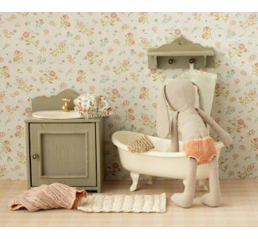 Umywalka - Miniature Bathroom Sink - Akcesoria dla Lalek - Maileg