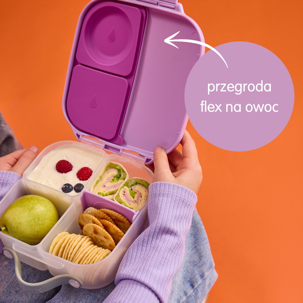 Sugar Plum - Mini Lunchbox Śniadaniówka - Liliowy - B.BOX