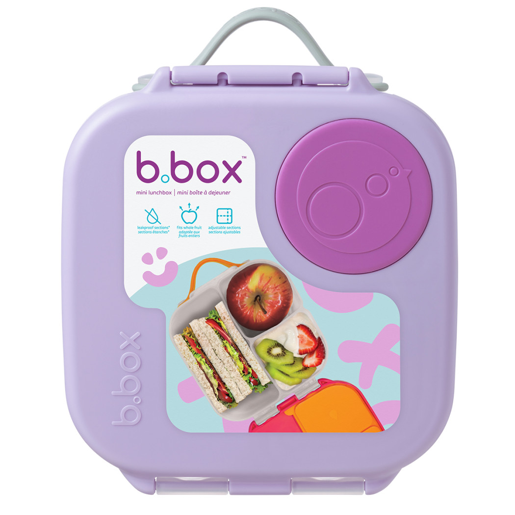 Sugar Plum - Mini Lunchbox Śniadaniówka - Liliowy - B.BOX