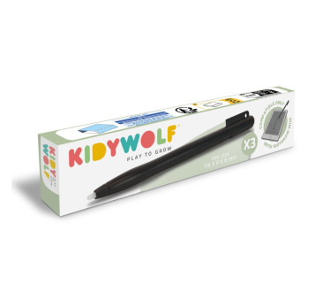 Kidypen - 3 Zapasowe Rysiki do Mini Tabletu dla Dzieci - Stylus - KIDYWOLF