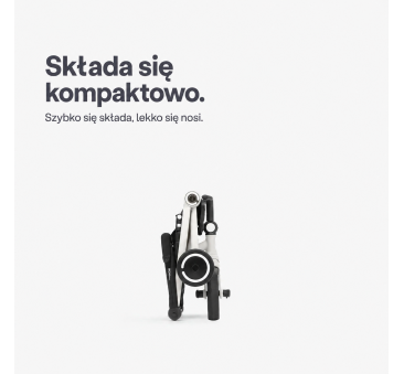 Czarno-biały Rowerek Trójkołowy z Funkcją Wózka - Dziecięcy - Wonder - Smartrike