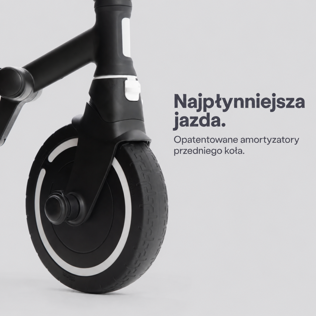 Piaskowy Rowerek Trójkołowy z Funkcją Wózka - Dziecięcy - Wonder Plus - Smartrike