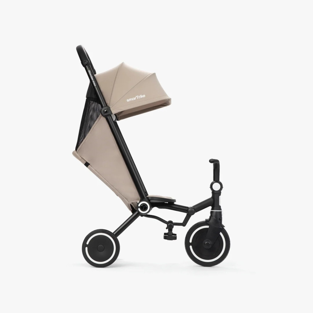 Beżowy Max Rowerek Trójkołowy z Funkcją Wózka - Dziecięcy - Wonder Max - Smartrike