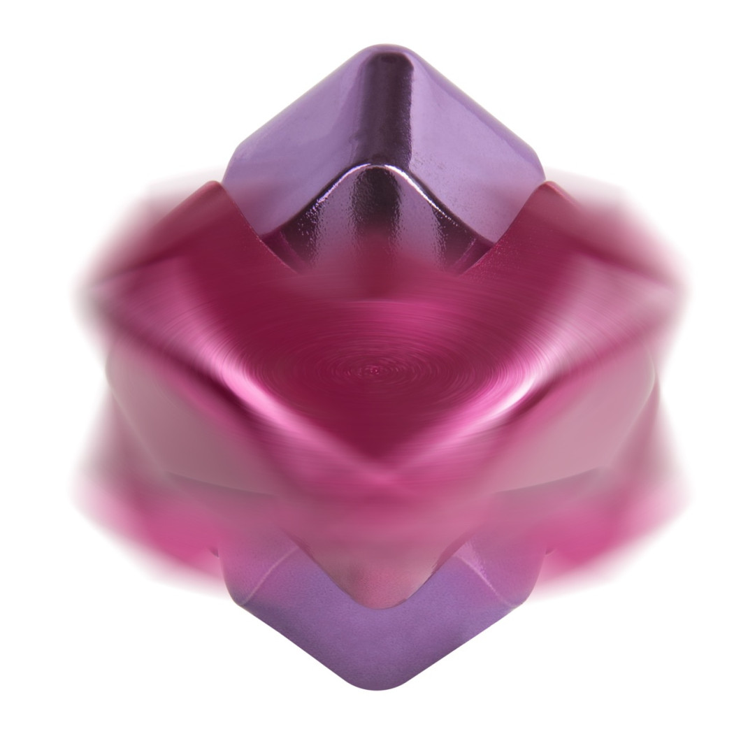 Różowy Spinner Kostka - Zabawka Sensoryczna Cube Fidget Toy - bopster