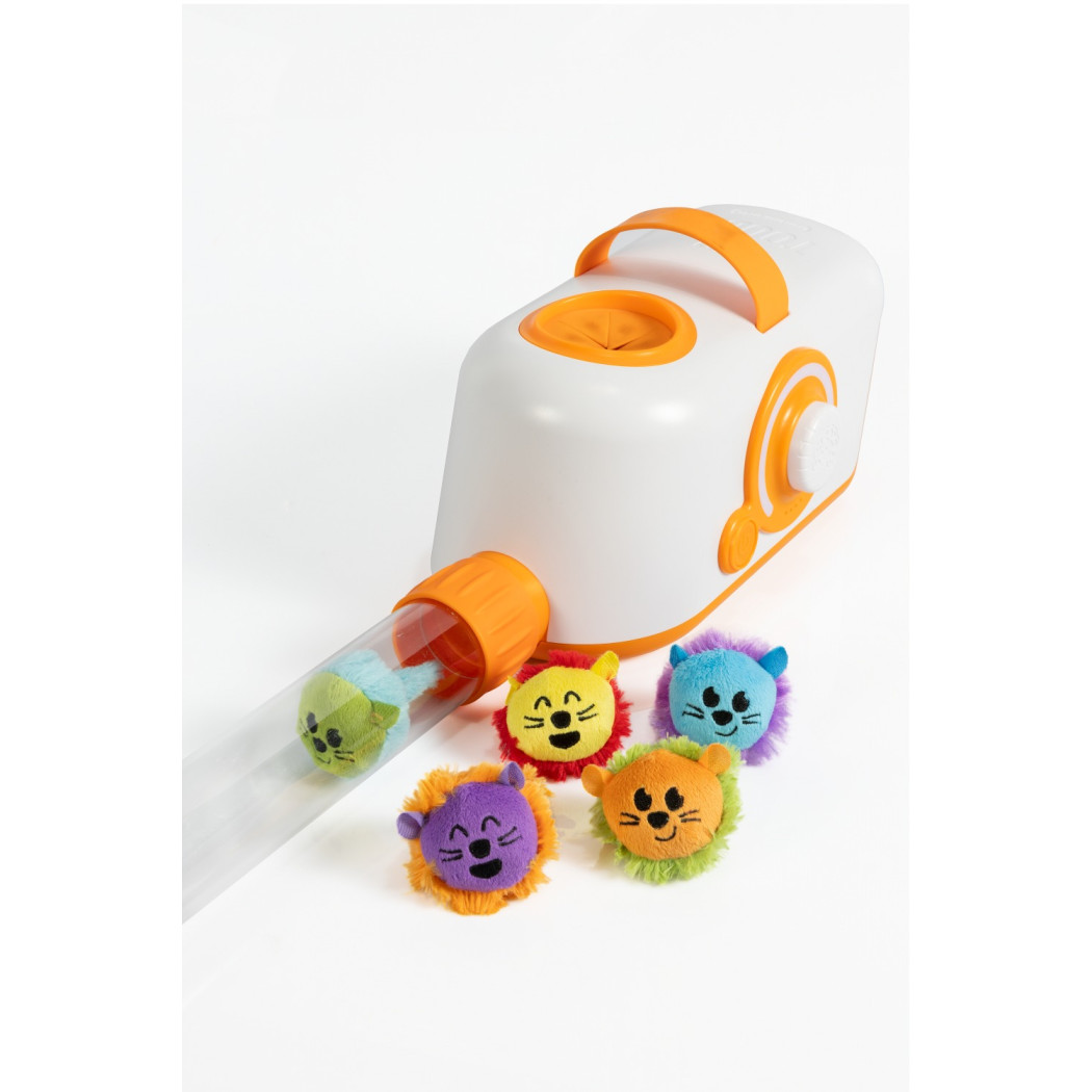 Toobzters - Pluszowe Piłeczki 5 szt do Dmuchawy do Piłek Air Toobz - Fat Brain Toys