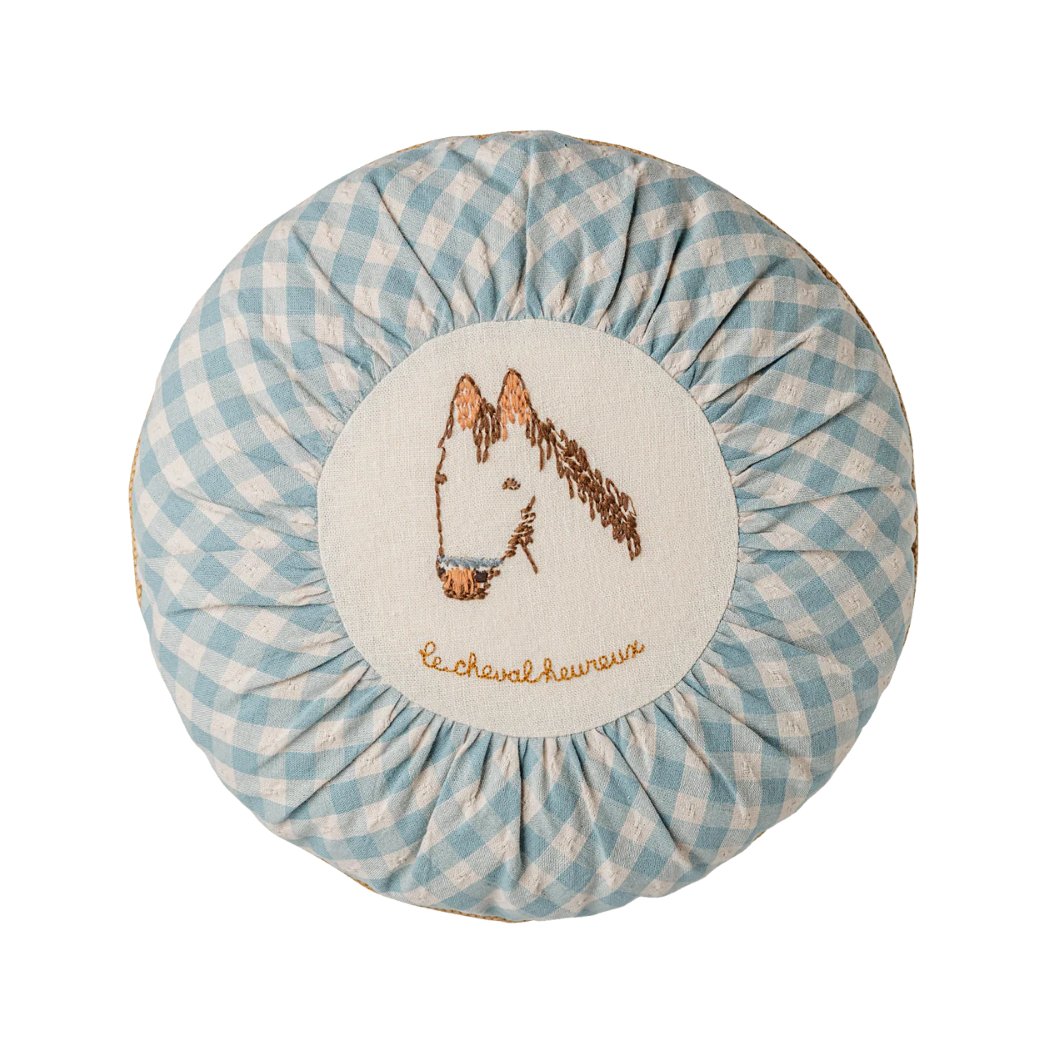 Mała Poduszka z Kucykiem 26 cm - Ozdobna z Konikiem - Pony Cushion - Maileg