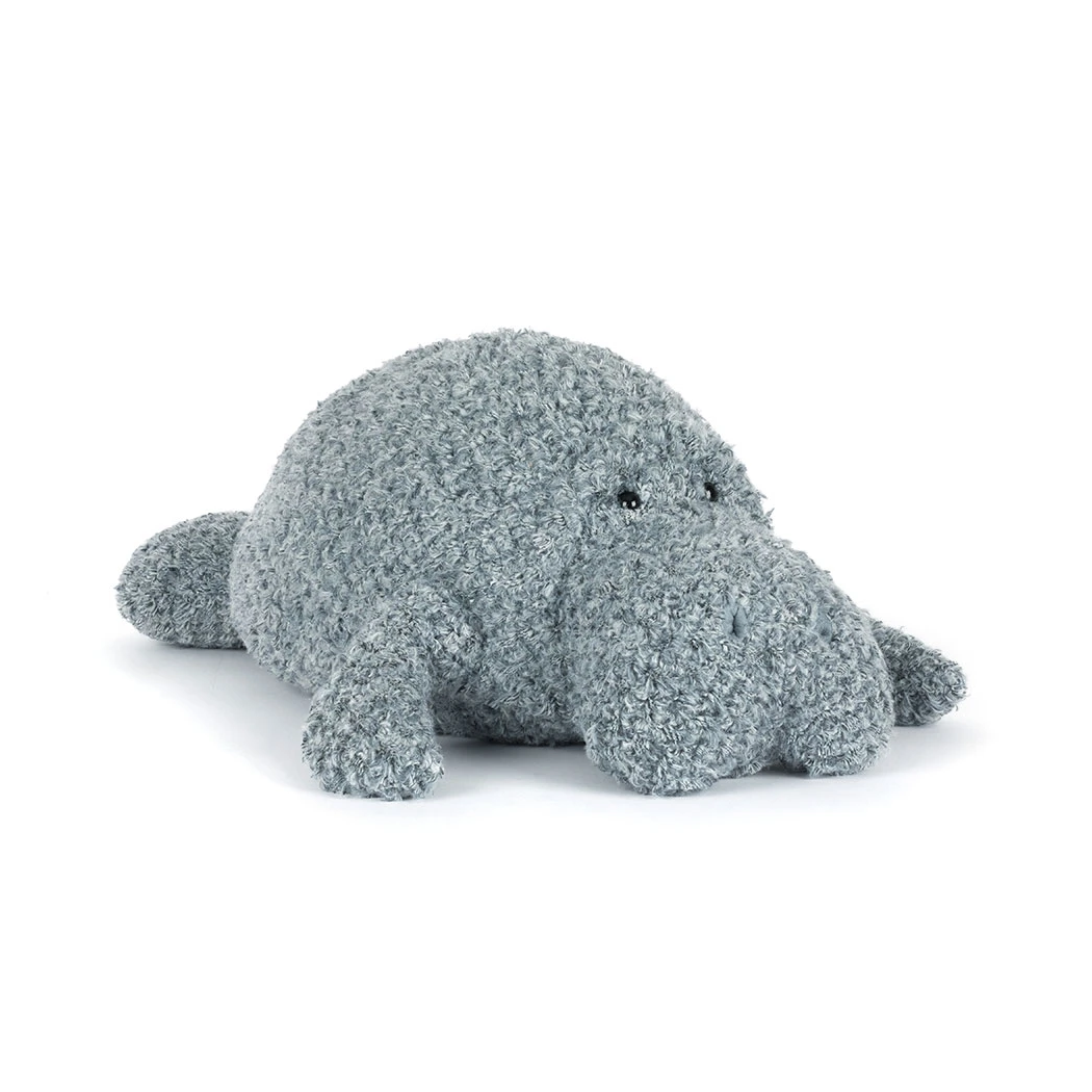 PROMOCJA Manat Maffles - 52 cm - Pluszowy Ssak Morski - Duża Maskotka Przytulanka - JellyCat