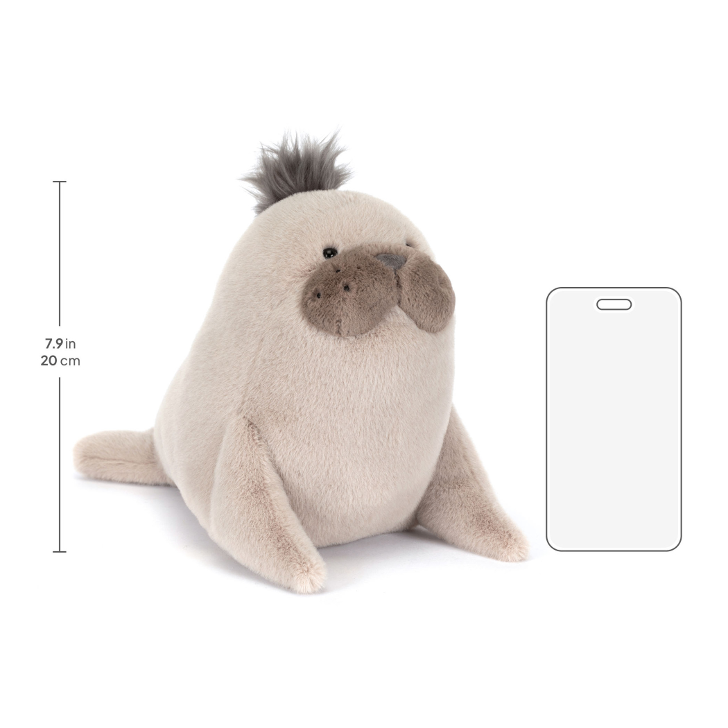 PROMOCJA Lew Morski Roarwell - 30 cm - Pluszowa Uchatka jak Foka - Maskotka Przytulanka - JellyCat