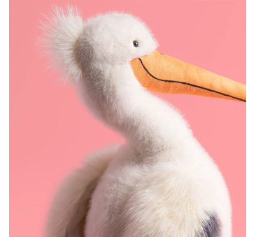 PROMOCJA Pelikan Keli - 34 cm - Pluszowy Ptaszek - Maskotka Przytulanka - JellyCat