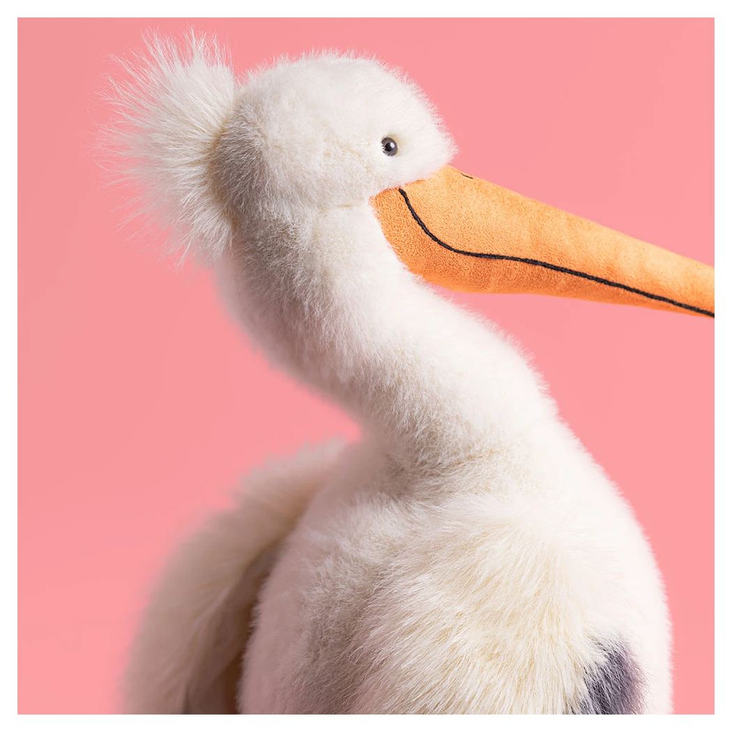 PROMOCJA Pelikan Keli - 34 cm - Pluszowy Ptaszek - Maskotka Przytulanka - JellyCat