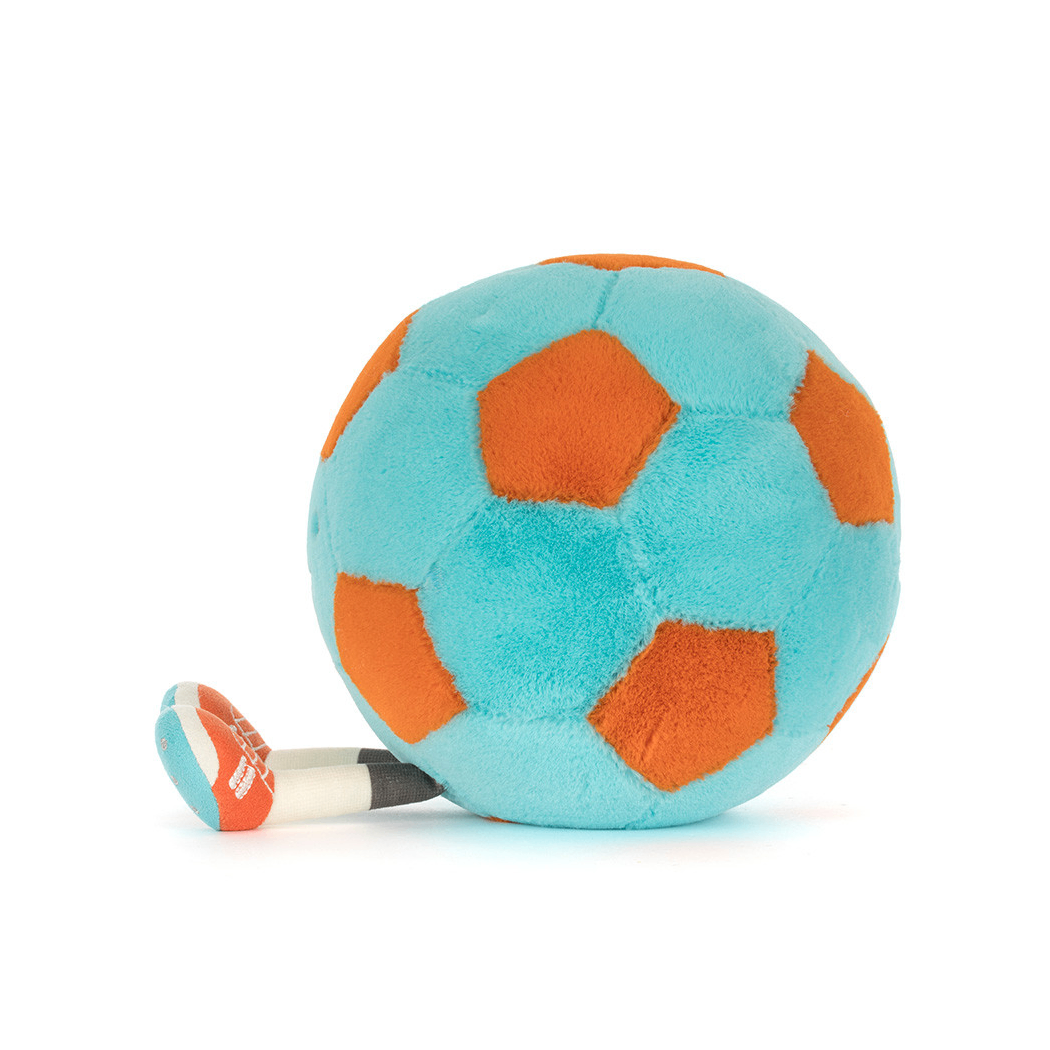 PROMOCJA Plażowa Piłka Nożna 27 cm - Pluszowa Piłeczka Futbolowa Maskotka Przytulanka - JellyCat