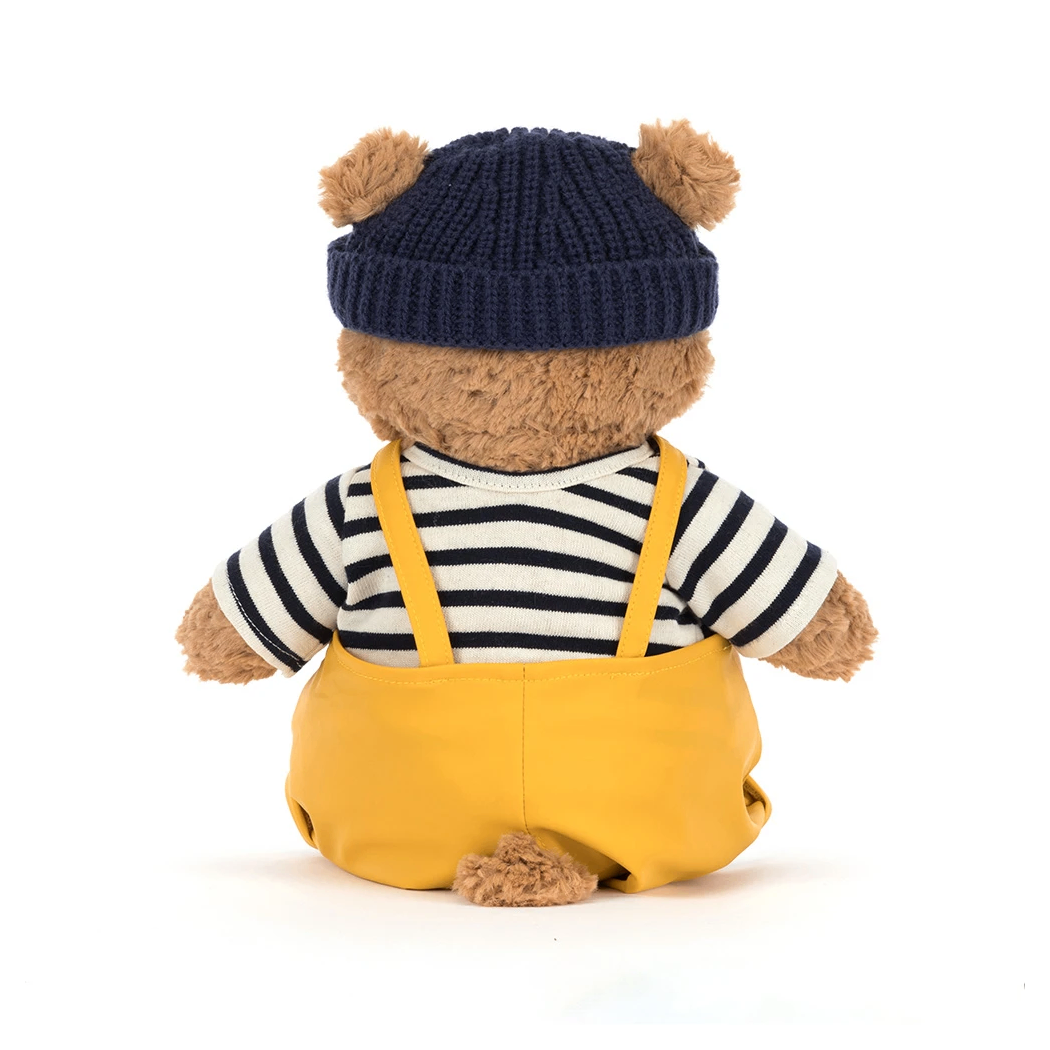 PROMOCJA Miś Bartłomiej Marynarz - 26 cm - Klasyczny Pluszowy w Zdejmowanym Ubranku - Maskotka Przytulanka - JellyCat