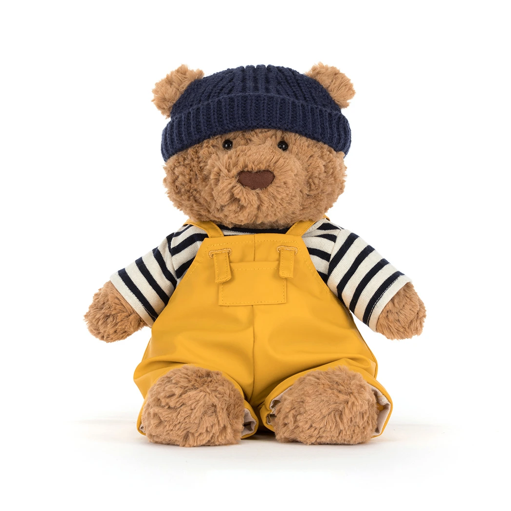 PROMOCJA Miś Bartłomiej Marynarz - 26 cm - Klasyczny Pluszowy w Zdejmowanym Ubranku - Maskotka Przytulanka - JellyCat