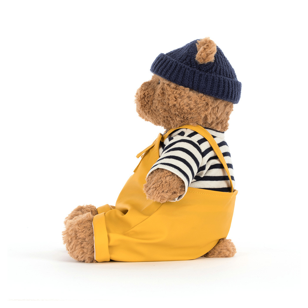 PROMOCJA Miś Bartłomiej Marynarz - 26 cm - Klasyczny Pluszowy w Zdejmowanym Ubranku - Maskotka Przytulanka - JellyCat