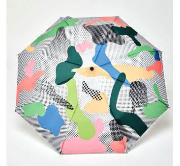 Kropki - Parasol dla Dzieci - Parsolka Kaczka - Automatyczna Składana - Original Duckhead
