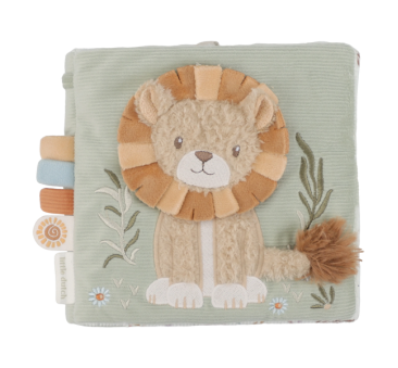 Safari Friends - Duża Książeczka Sensoryczna dla Niemowląt - Aktywizująca - Little Dutch
