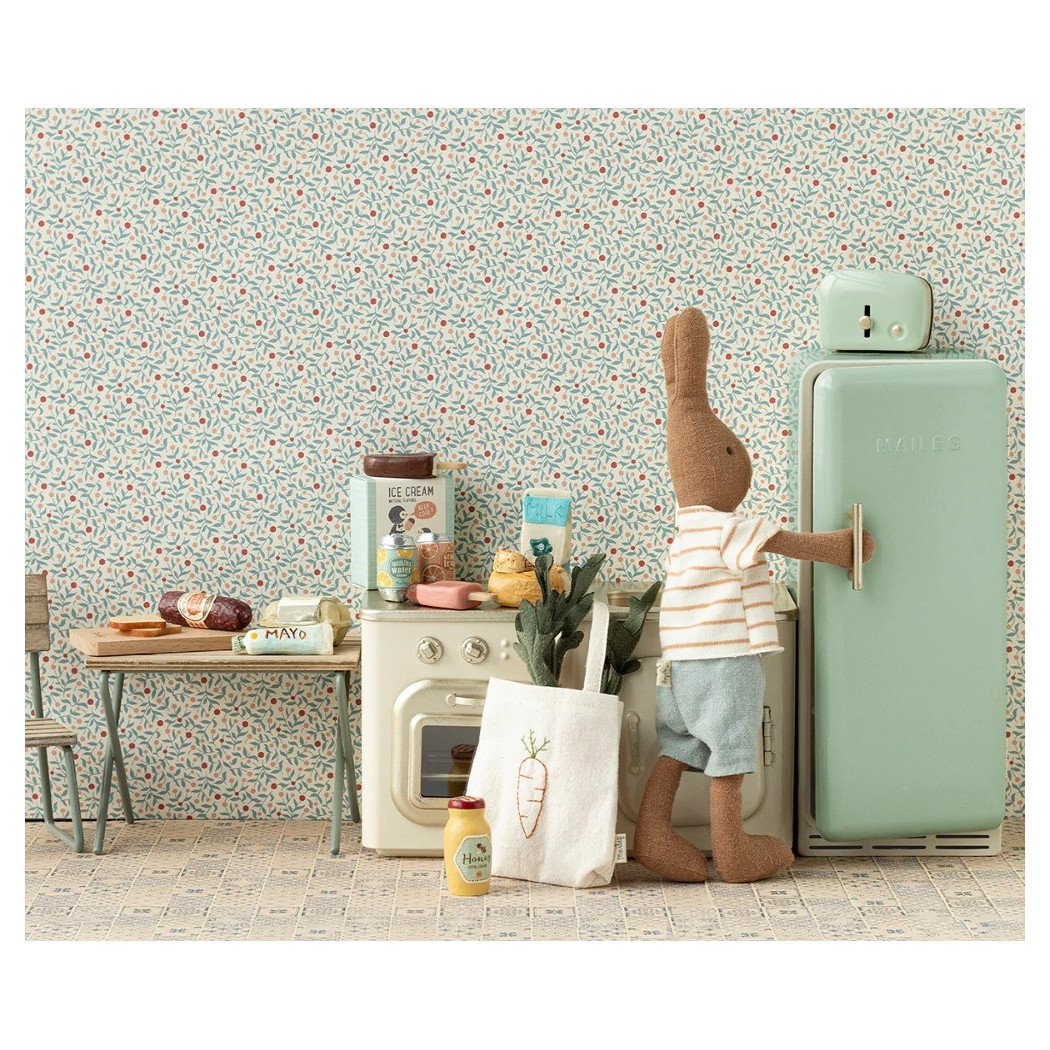 Miętowa Lodówka -  Miniature Fridge Mint - Rozmiar Mini - Maileg
