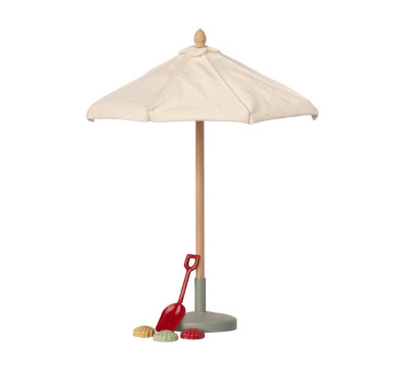 Parasol Tarasowy Ze Stojakiem - Miniature Sunshade - Maileg