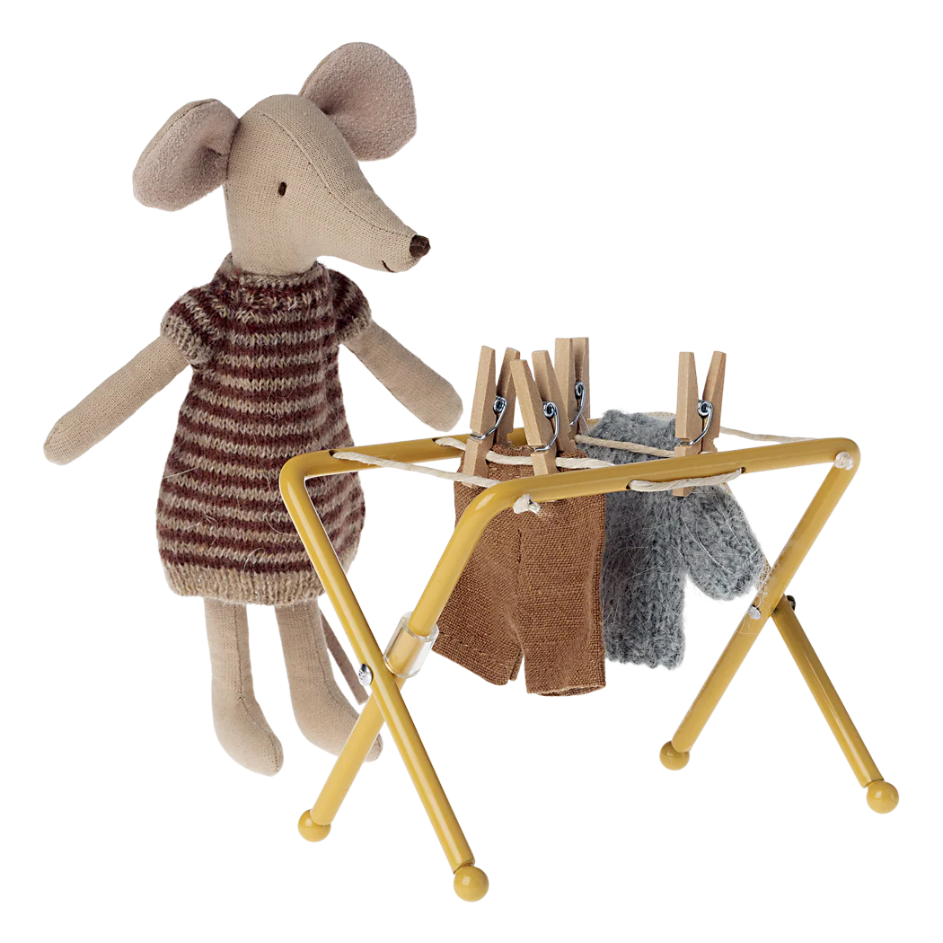 Suszarka Do Ubrań -  Drying Rack, Mouse - Akcesoria Dla Myszek - Maileg