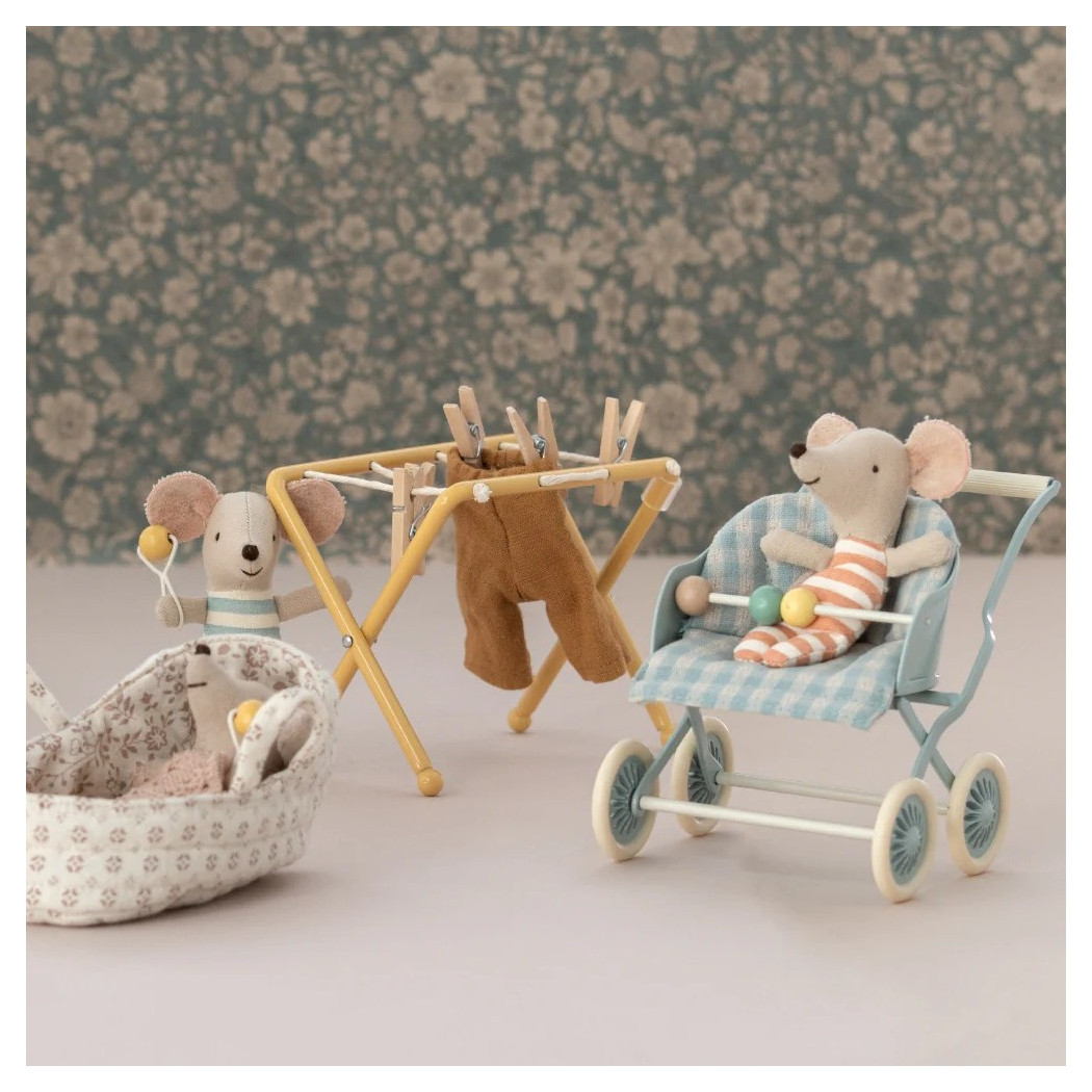 Suszarka Do Ubrań -  Drying Rack, Mouse - Akcesoria Dla Myszek - Maileg