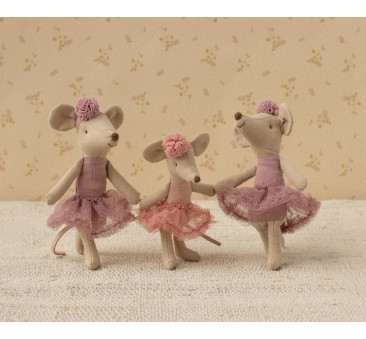 Myszka Baletnica Wrzosowa Starsza Siostra - Heather - Ballerina Mouse - Big Sister - Maileg