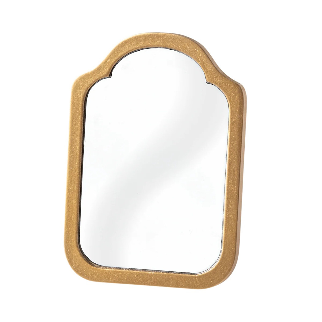 Lustro w Złotej Ramie - Wyposażenie Domku dla Myszek - Miniature Mirror - Maileg