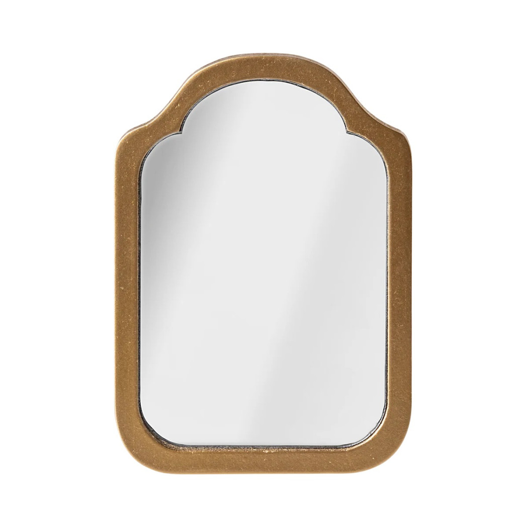 Lustro w Złotej Ramie - Wyposażenie Domku dla Myszek - Miniature Mirror - Maileg