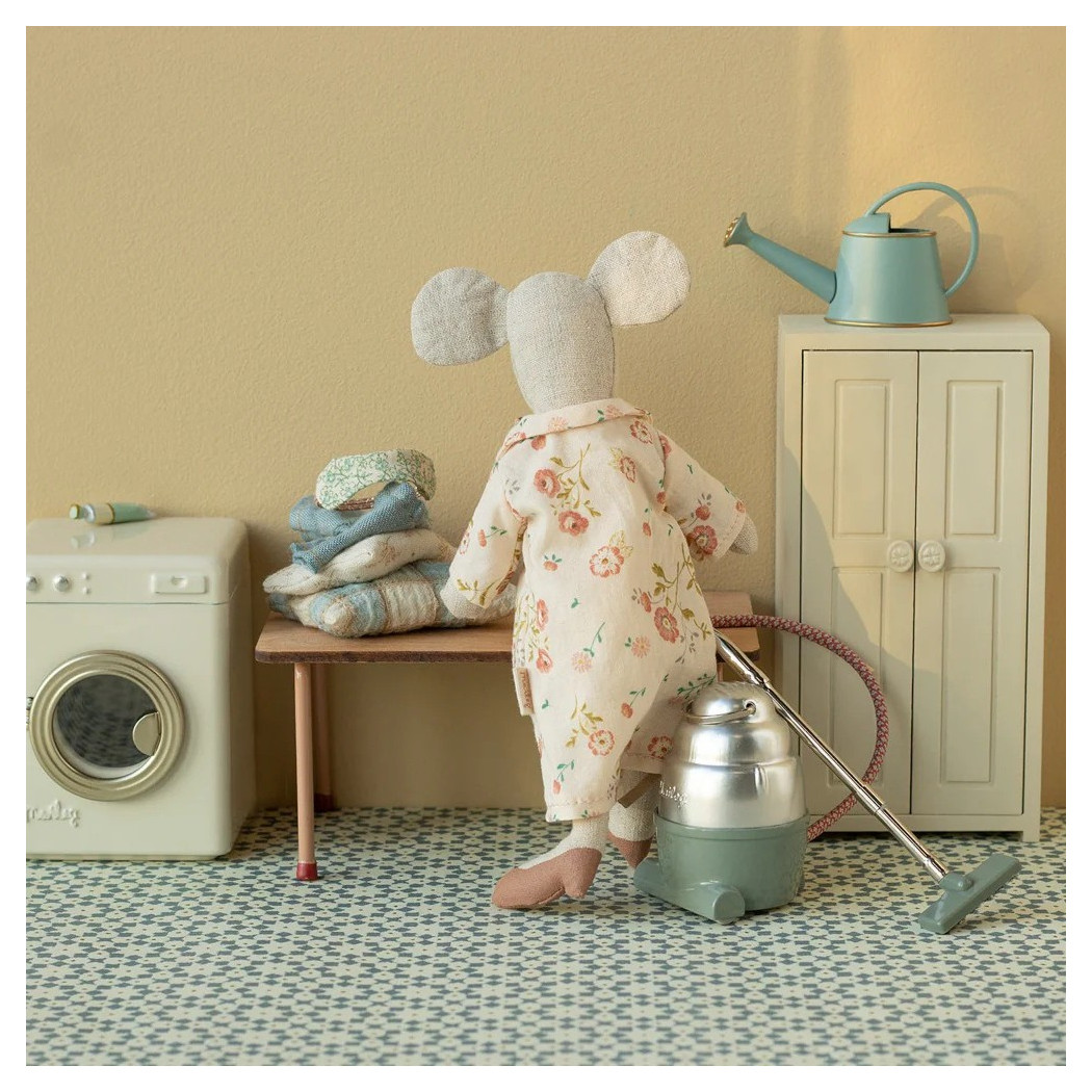 PROMOCJA Kremowa Drewniana Szafa do Domku Myszek - Closet Mouse Cream - Maileg