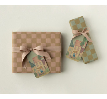 WYPRZEDAŻ Etykiety Prezentowe Myszka 12 szt - Gift Tags Mouse - Maileg