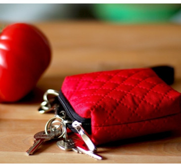 Mini torebka - etui na smoczki, gryzaki i drobiazgi - red/czerwony - LullaLove