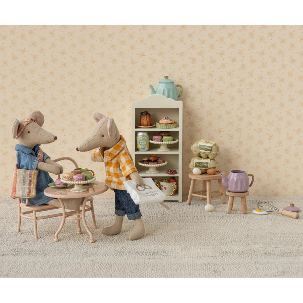 PROMOCJA Myszka Tata w Żółtej Kraciastej Koszuli - Dad Mouse - Maileg
