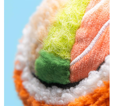 Codhi California Roll Wesołe Sushi 9 cm - Pluszowe - Maskotka Przytulanka - JellyCat