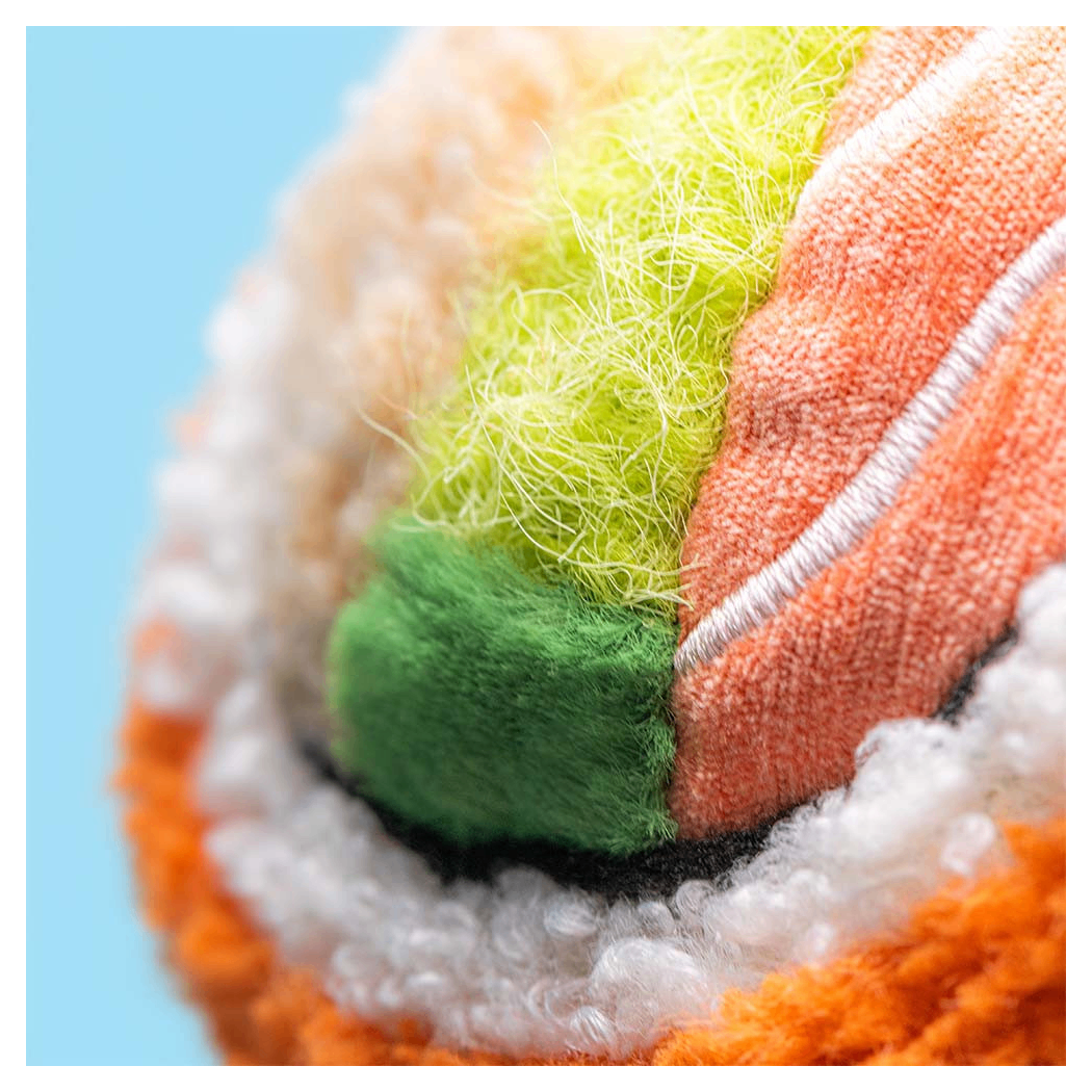 Codhi California Roll Wesołe Sushi 9 cm - Pluszowe - Maskotka Przytulanka - JellyCat