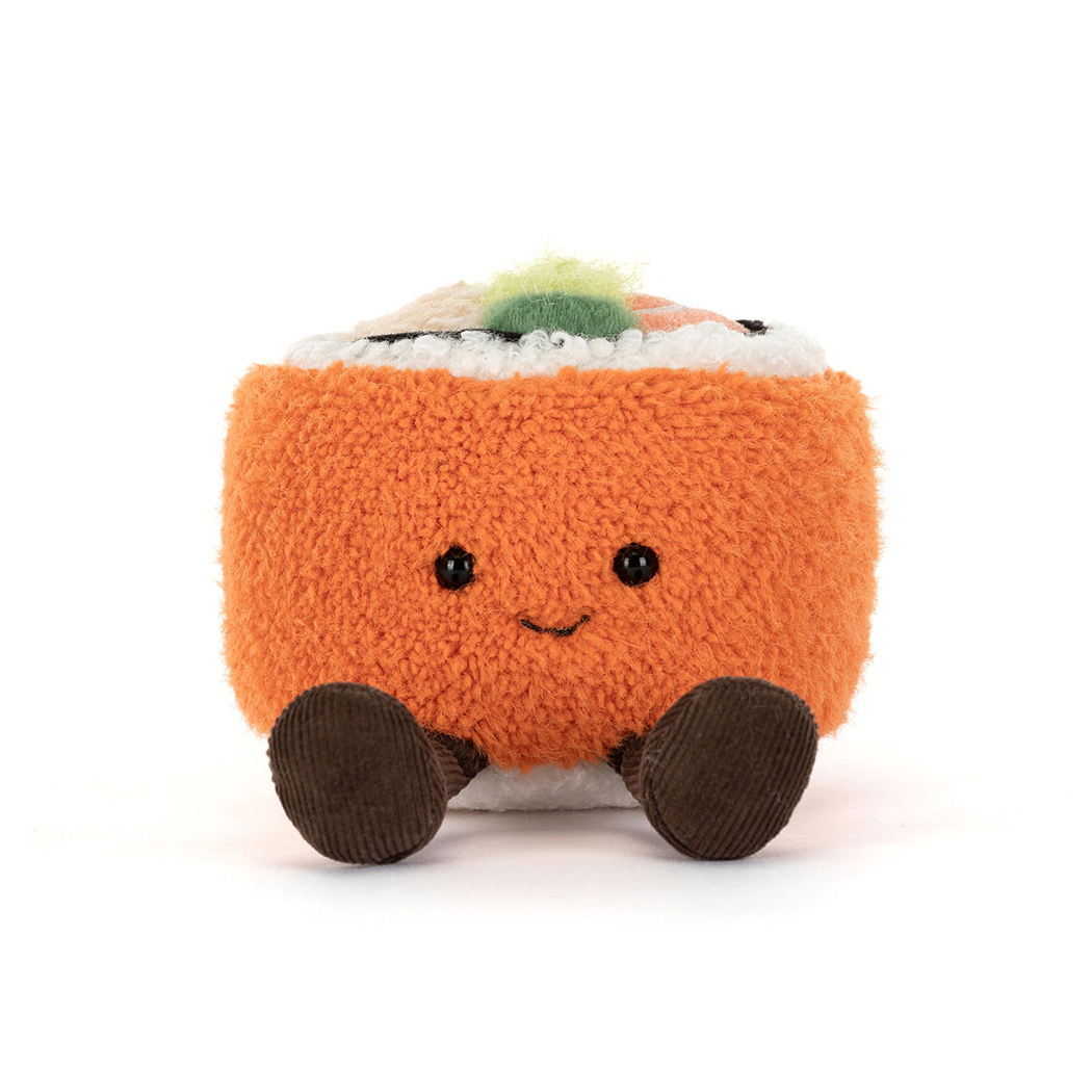 Codhi California Roll Wesołe Sushi 9 cm - Pluszowe - Maskotka Przytulanka - JellyCat
