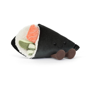 Coneroi Temaki Wesołe Sushi 18 cm - Pluszowe Onigiri - Maskotka Przytulanka - JellyCat