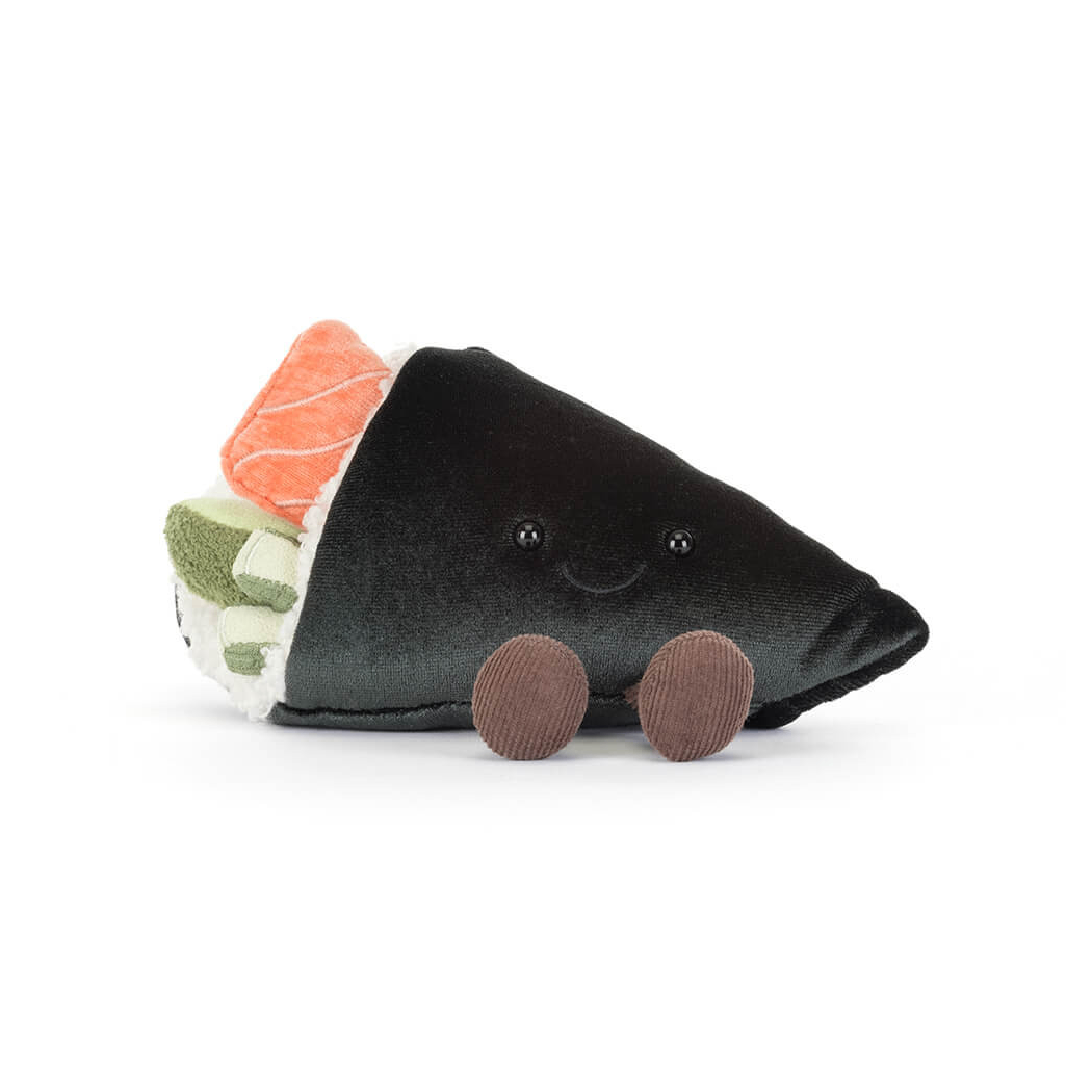 Coneroi Temaki Wesołe Sushi 18 cm - Pluszowe Onigiri - Maskotka Przytulanka - JellyCat