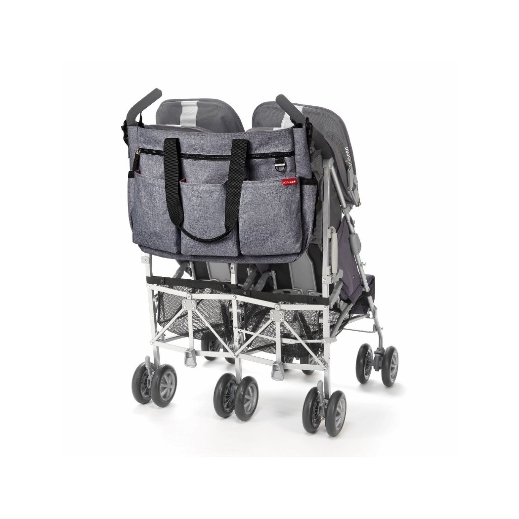 Torba Double Signature Heather Grey Skip Hop