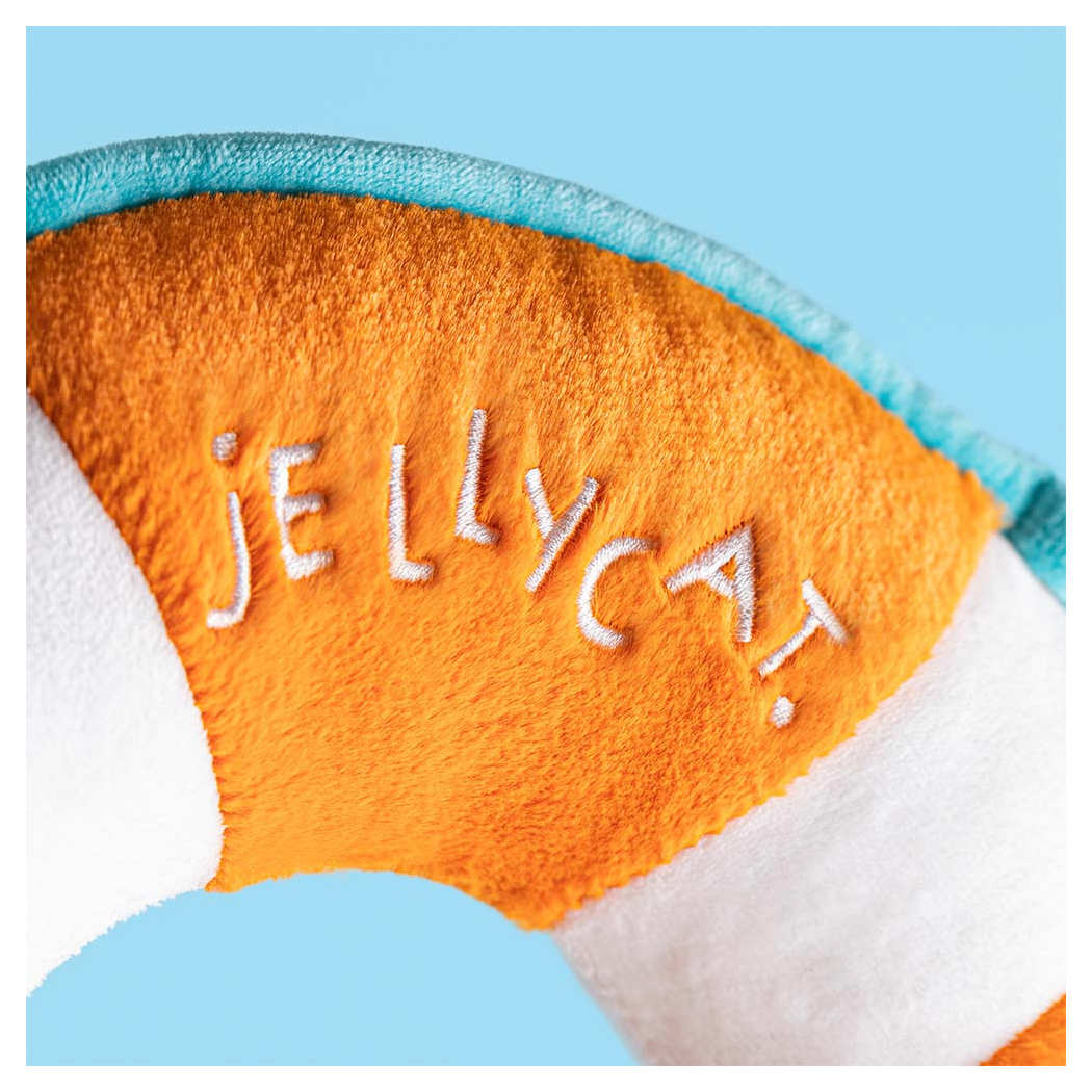 Zabawne Koło Ratunkowe 33 cm - Pluszowe Koło - Maskotka Przytulanka - JellyCat