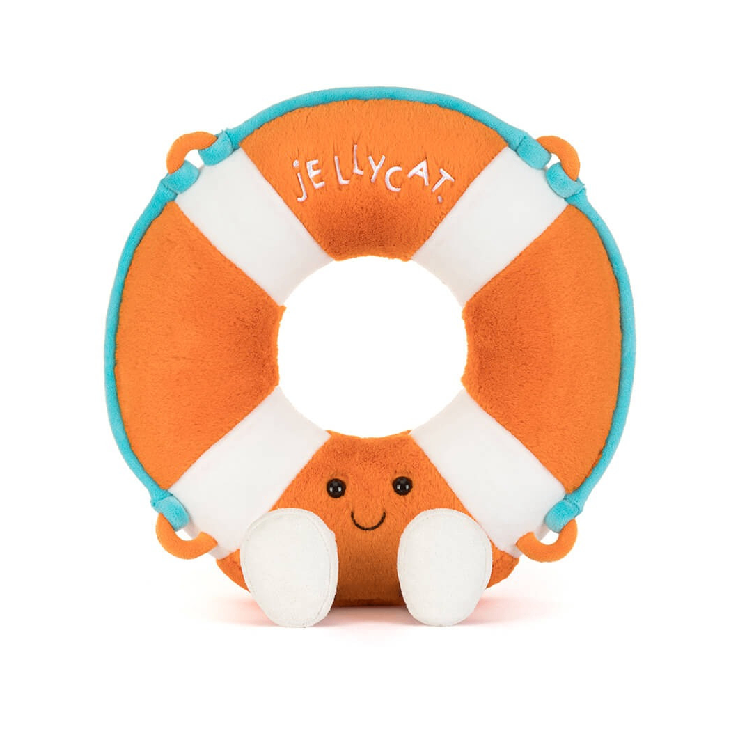 Zabawne Koło Ratunkowe 33 cm - Pluszowe Koło - Maskotka Przytulanka - JellyCat