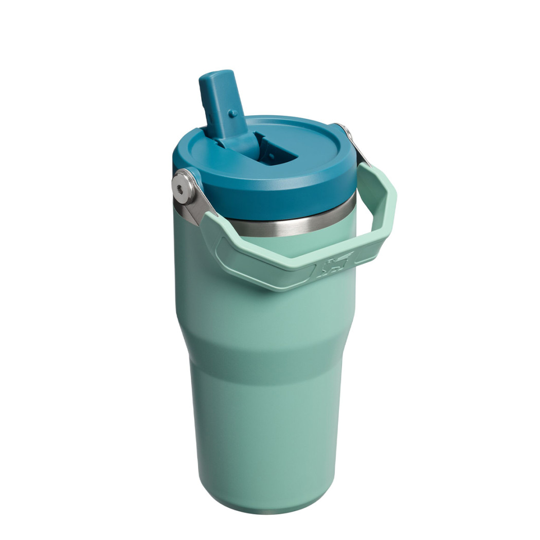 Spring Green 0.59L - Kubek Termiczny z Ustnikiem - IceFlow Flip Straw Tumbler - Stanley