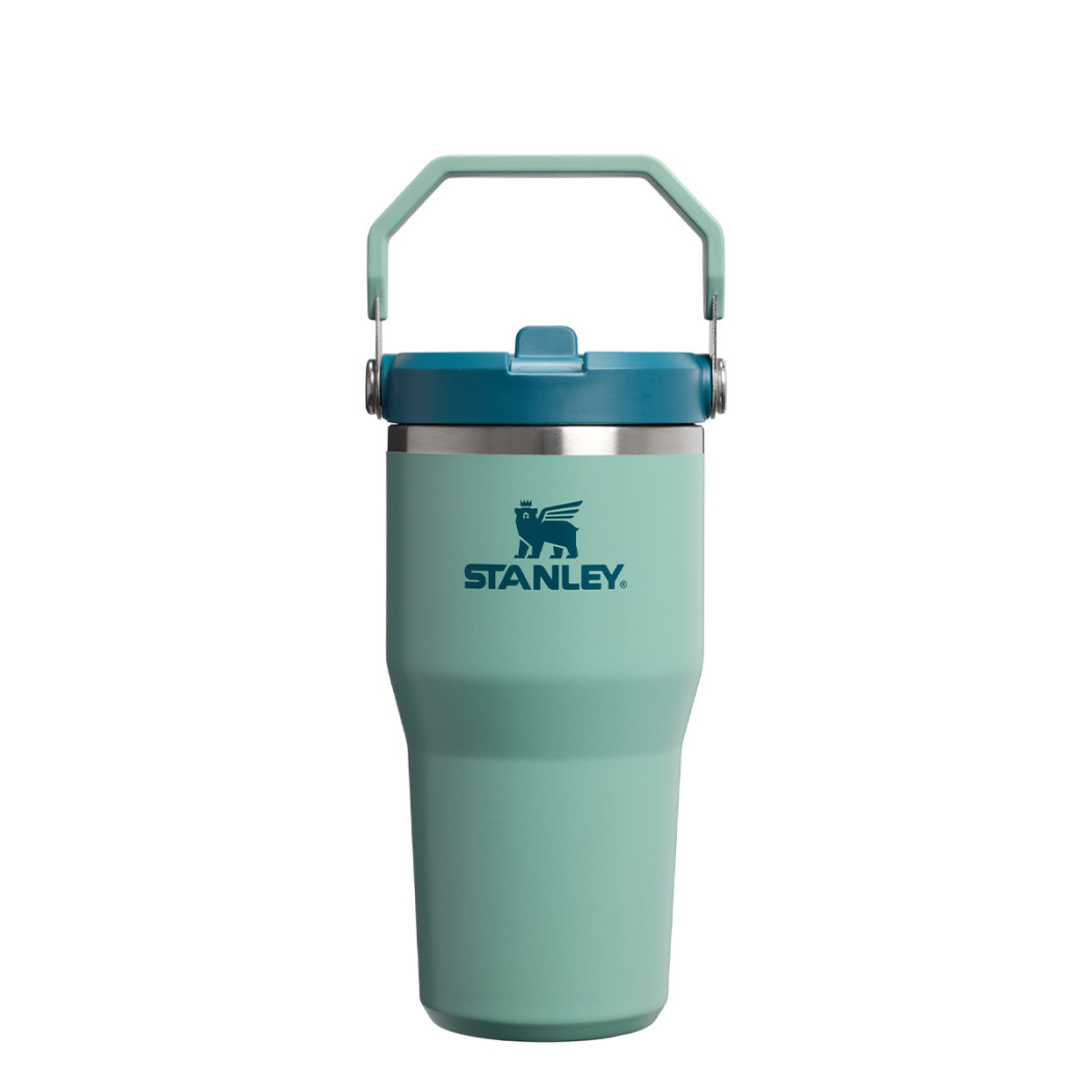 Spring Green 0.59L - Kubek Termiczny z Ustnikiem - IceFlow Flip Straw Tumbler - Stanley