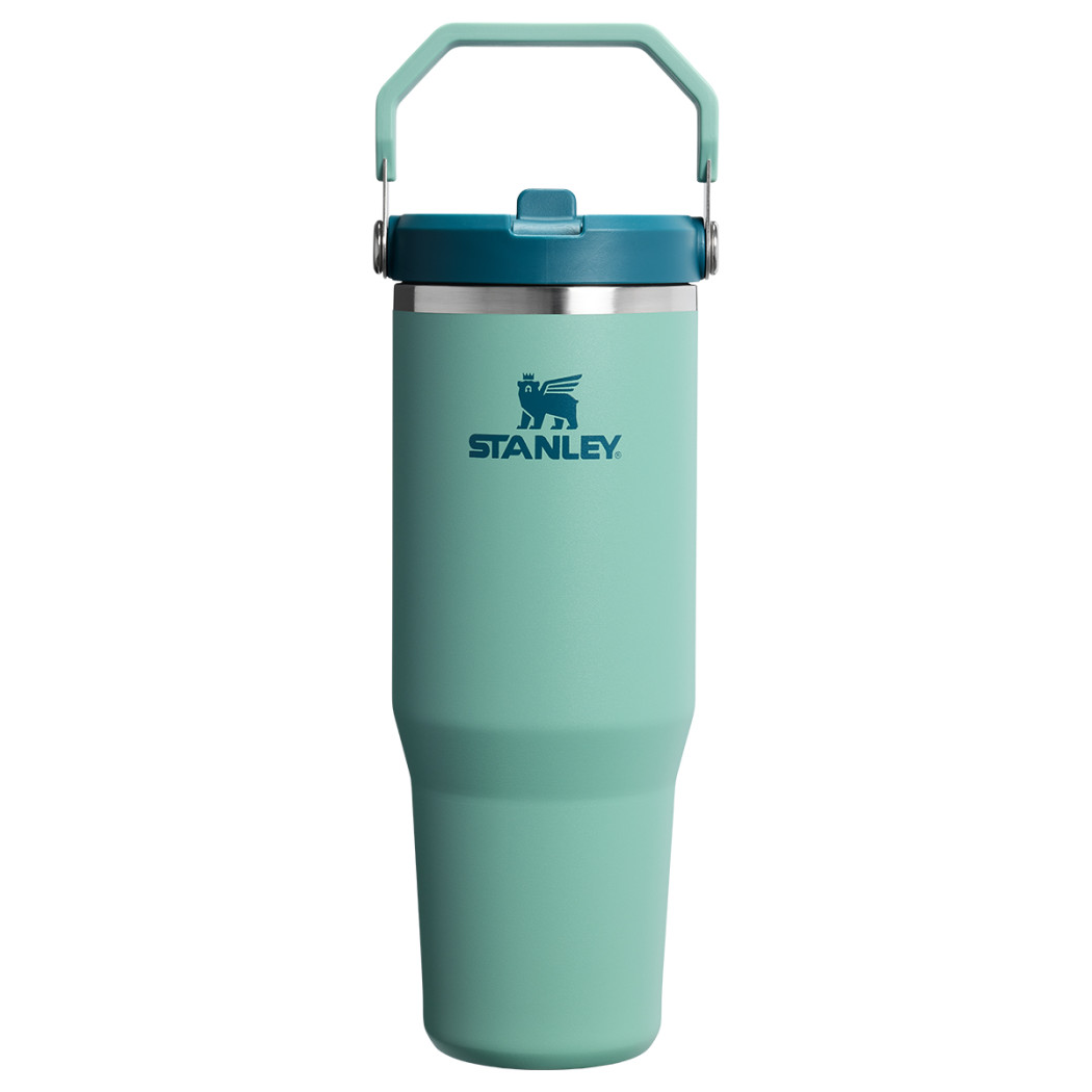 Spring Green 0.89L - Kubek Termiczny z Ustnikiem - IceFlow Flip Straw Tumbler - Stanley