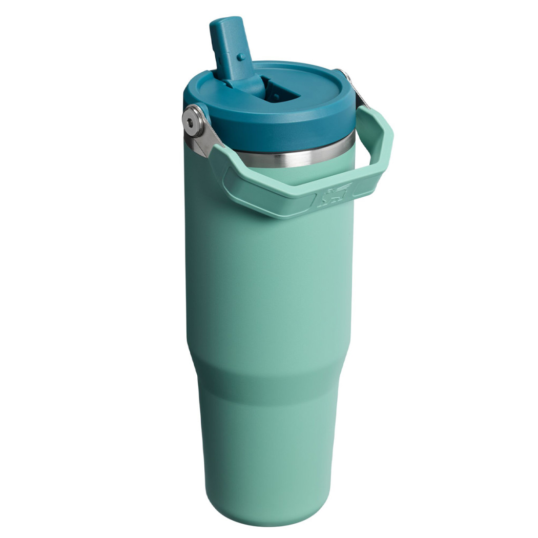 Spring Green 0.89L - Kubek Termiczny z Ustnikiem - IceFlow Flip Straw Tumbler - Stanley