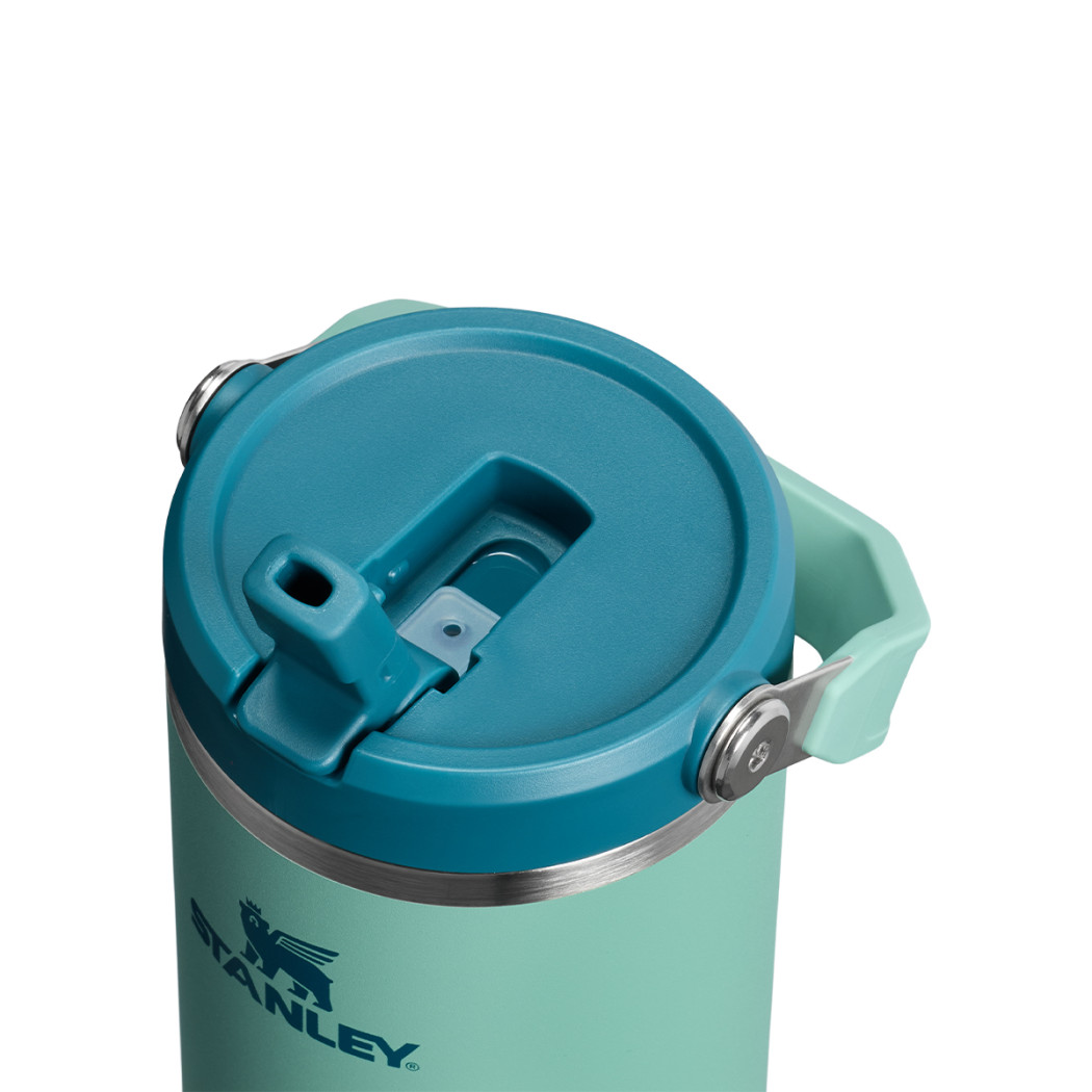 Spring Green 0.89L - Kubek Termiczny z Ustnikiem - IceFlow Flip Straw Tumbler - Stanley