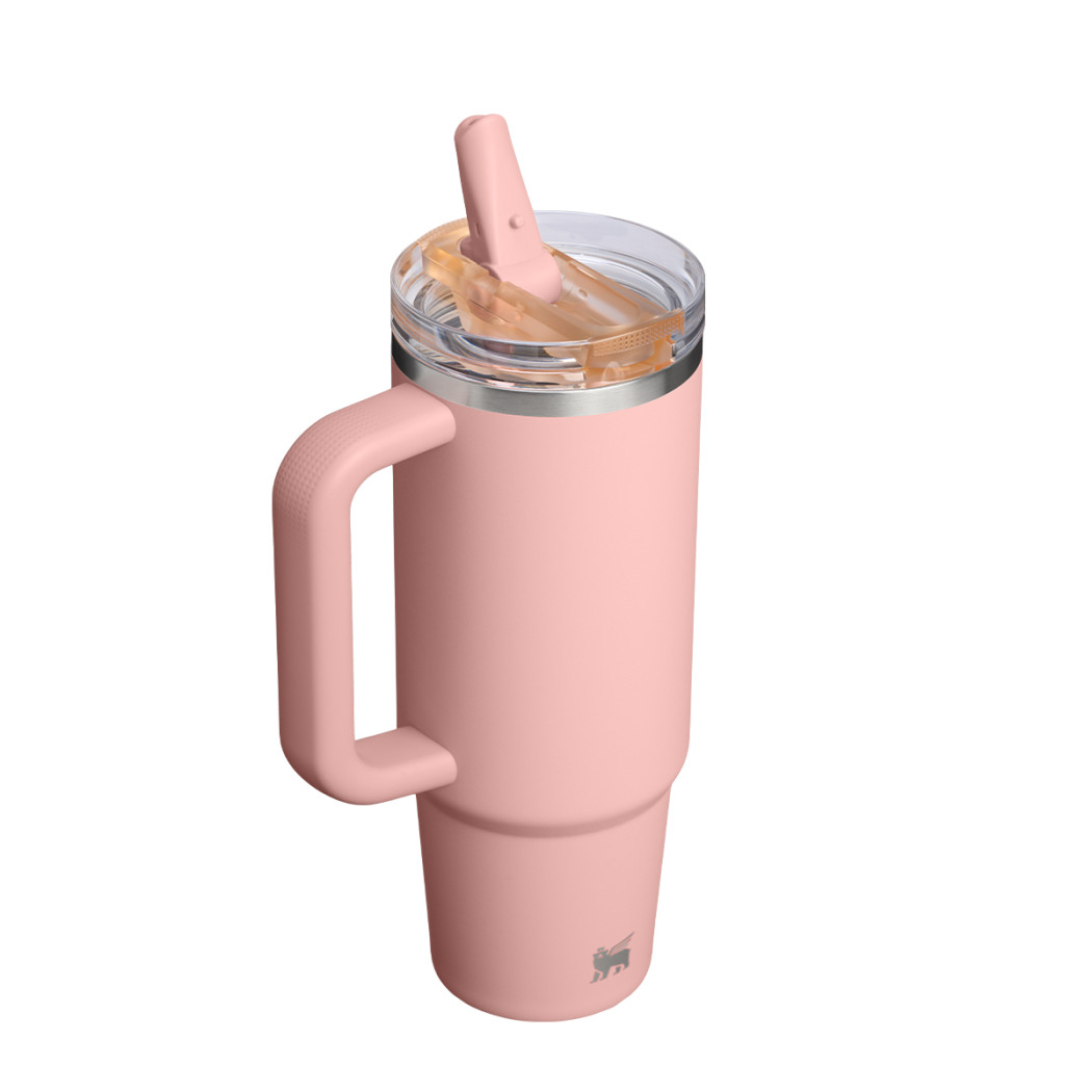 Peach Rose 0.89L - Kubek Termiczny z Ustnikiem - Quencher ProTour Flip Straw - Stanley