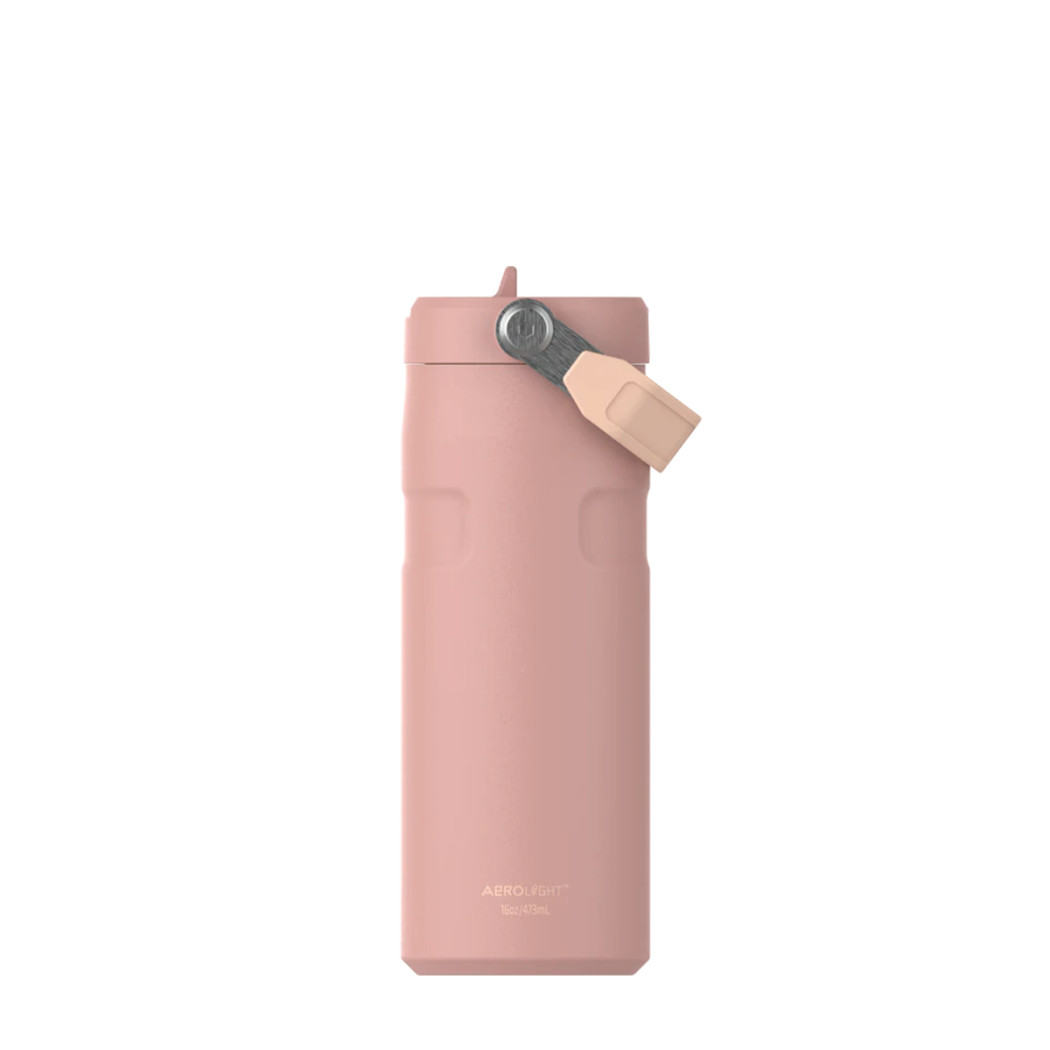 Peach Rose 0.47L - AeroLight Iceflow Bottle Flip Straw - Kubek Termiczny - Stanley