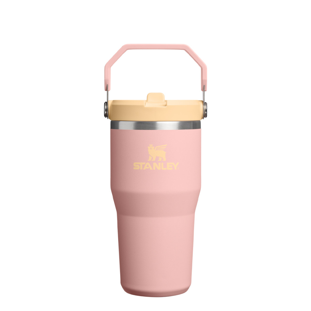 Peach Rose 0.59L - Kubek Termiczny z Ustnikiem - IceFlow Flip Straw Tumbler - Stanley