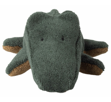 Mini Krokodyl - Leśna Zieleń - 26 cm - Pluszowy Aligator Maskotka Przytulanka Bawełniana - Safari Friends - Maileg