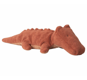 Mały Krokodyl - Vintage Róż - 36 cm - Pluszowy Aligator Maskotka Przytulanka Bawełniana - Safari Friends - Maileg
